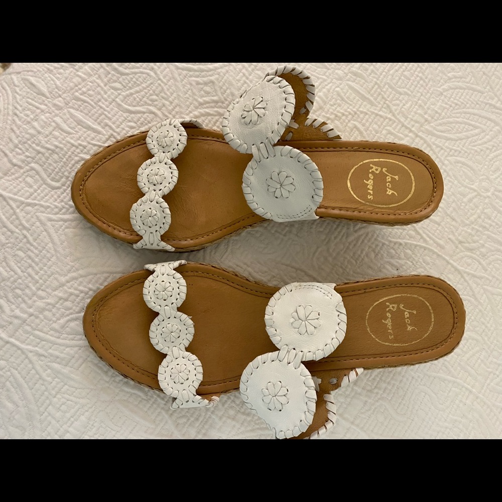 Jack Rogers wedge sandal.